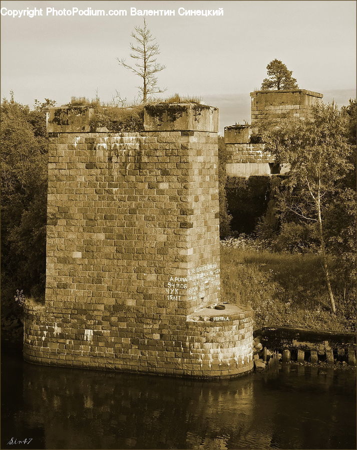 Castle, Ditch, Fort, Moat, Architecture, Ground, Soil