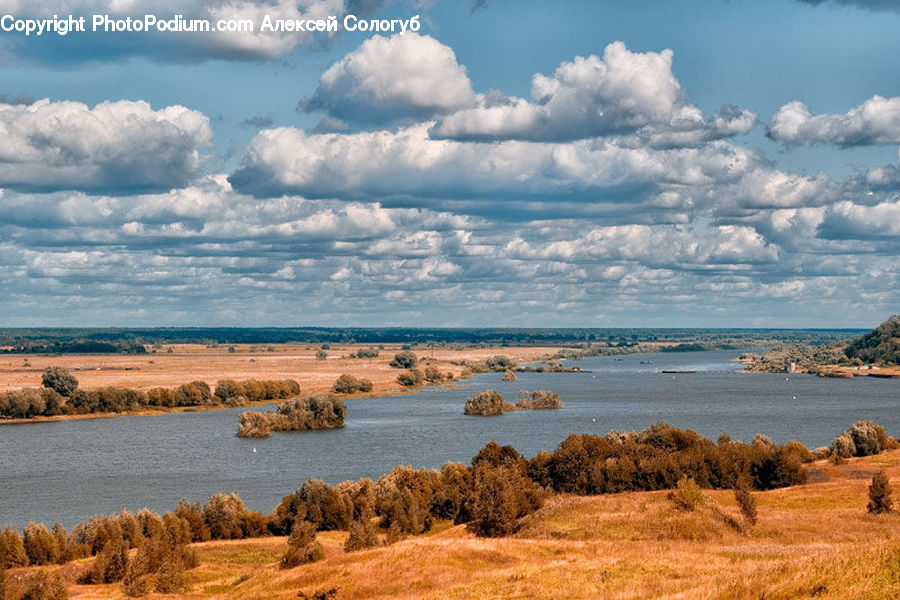 Cloud, Cumulus, Sky, Azure Sky, Outdoors, Landscape, Nature