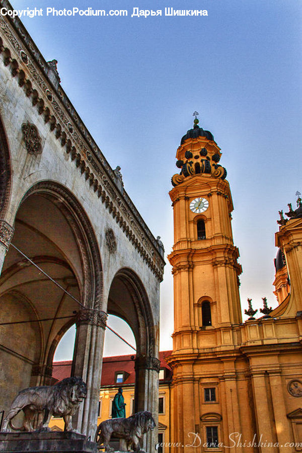 Architecture, Bell Tower, Clock Tower, Tower, Art, Gargoyle, Statue