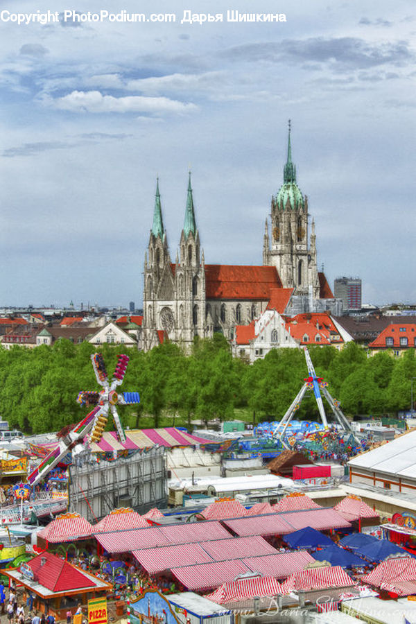 Barn, Building, Countryside, Bazaar, Market, Architecture, Bell Tower