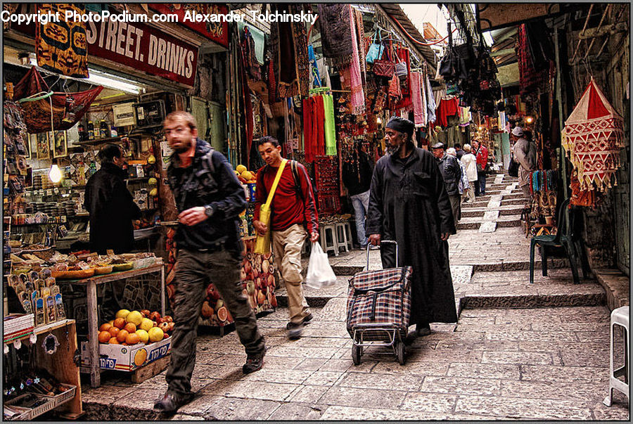 People, Person, Human, Bazaar, Market, Shop, Citrus Fruit