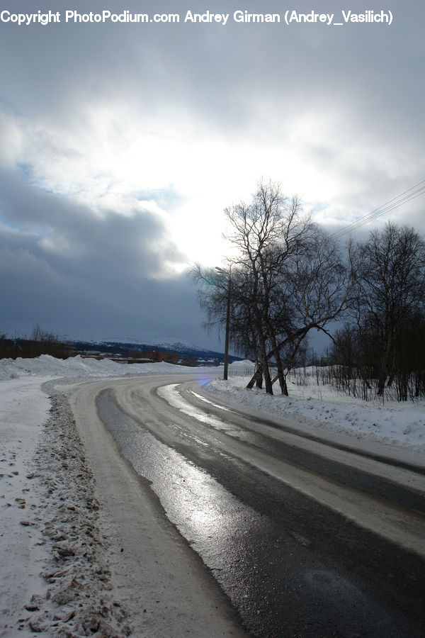 Dirt Road, Gravel, Road, Landscape, Nature, Scenery, Beach