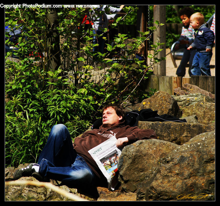 People, Person, Human, Reading, Face, Selfie, Rock