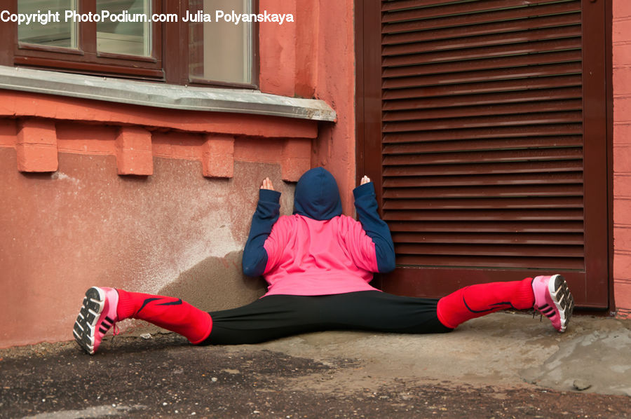 People, Person, Human, Asphalt, Tarmac, Asleep, Cap