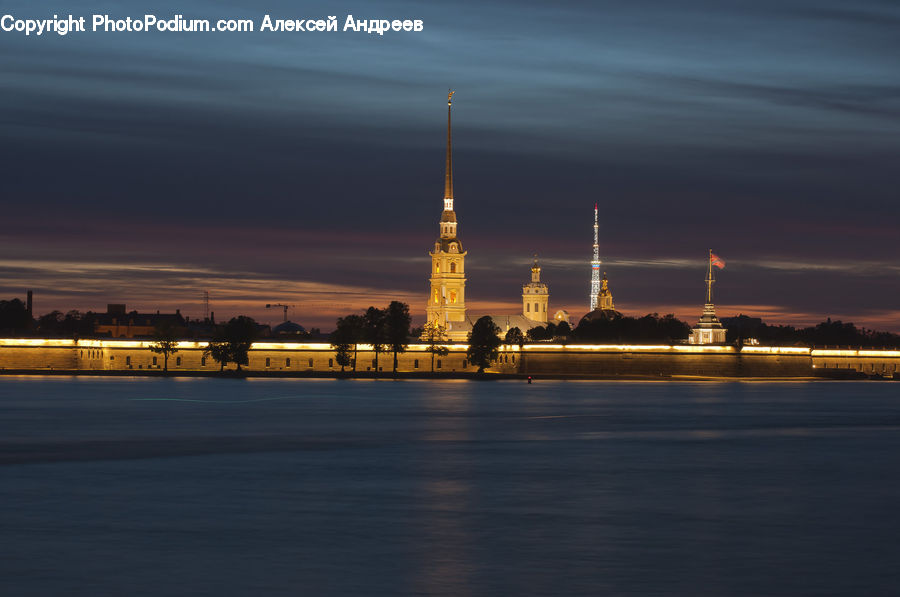 Architecture, Tower, Factory, Refinery, Dome, Mosque, Worship