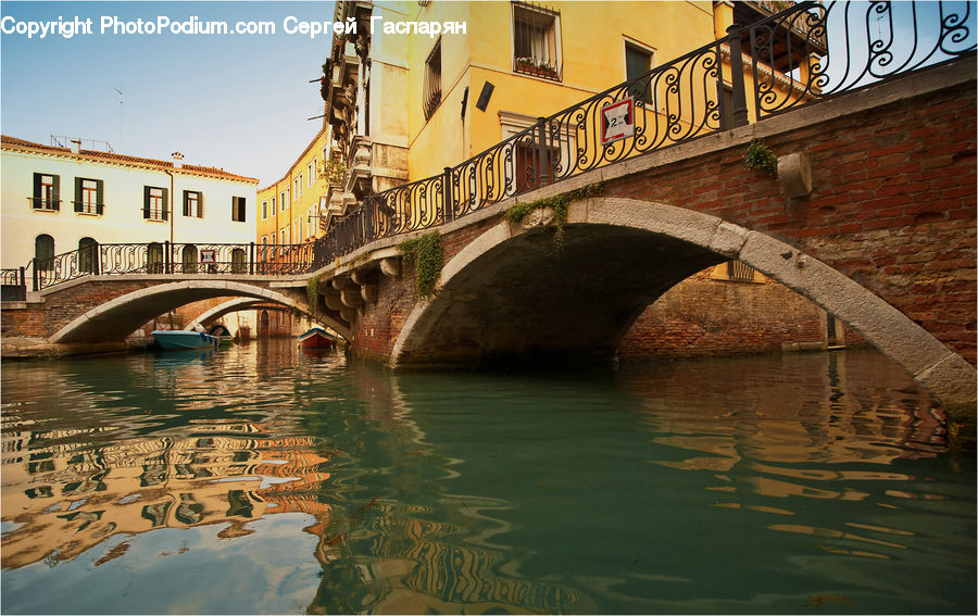 Boat, Gondola, Canal, Outdoors, River, Water, Building