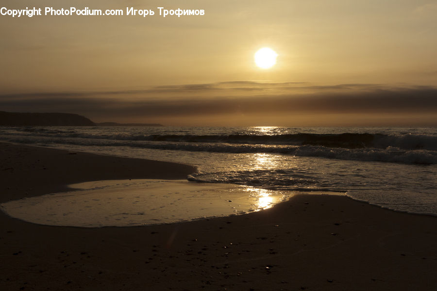 Beach, Coast, Outdoors, Sea, Water, Mud, Soil