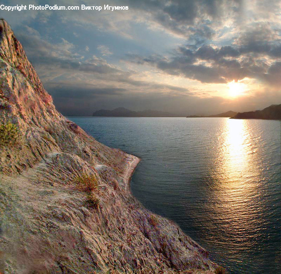 Coast, Outdoors, Sea, Water, Promontory, Landscape, Nature