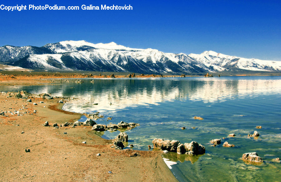 Lake, Outdoors, Water, Arctic, Glacier, Ice, Mountain