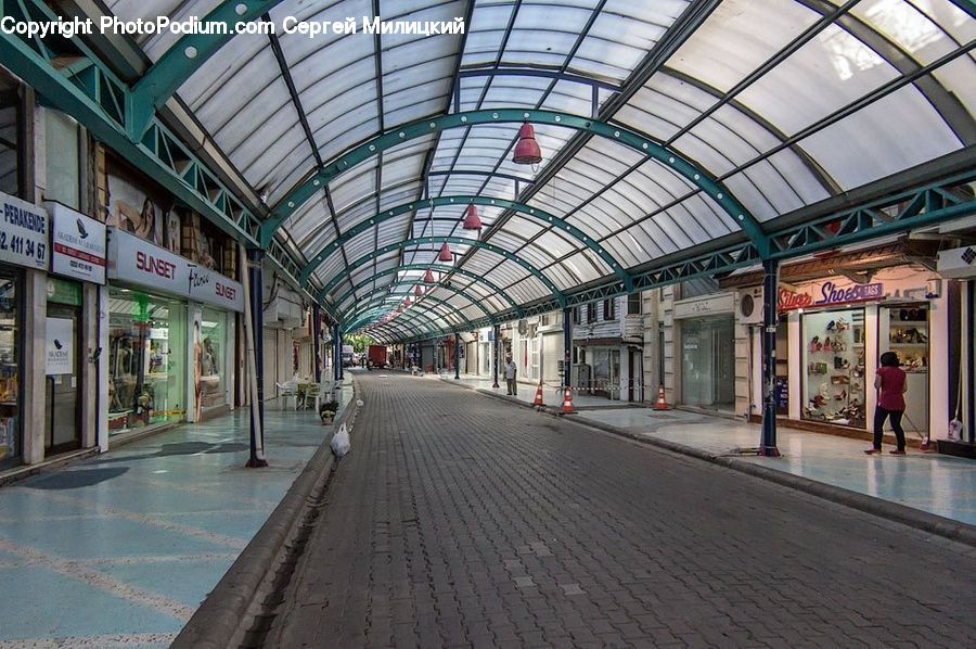 Canopy, Awning, Path, Sidewalk, Walkway, Building, Freeway