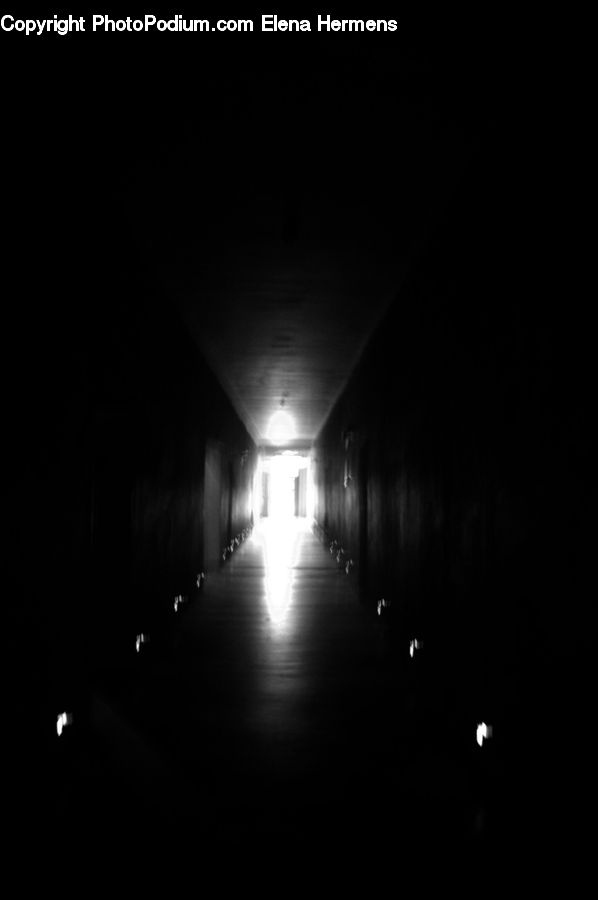 Tunnel, Lighting, Corridor