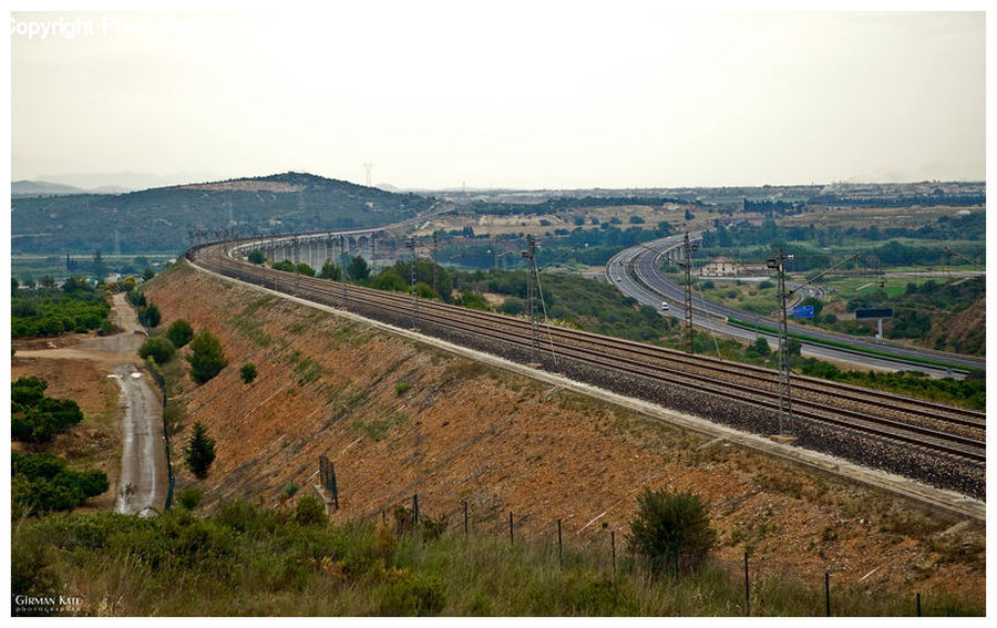 Freeway, Road, Castle, Fort, Highway, Dirt Road, Gravel
