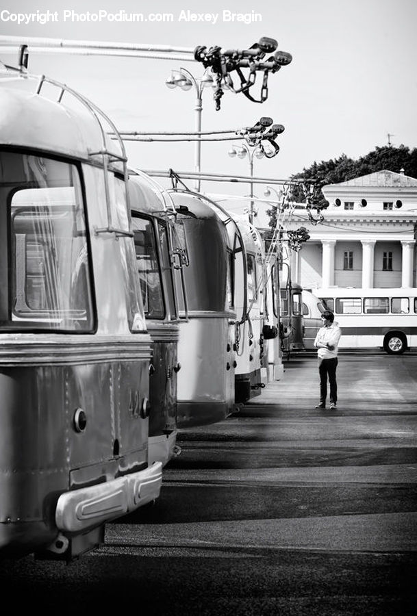 Bus, Vehicle, Streetcar, Tram, Cable Car, Trolley, Transportation