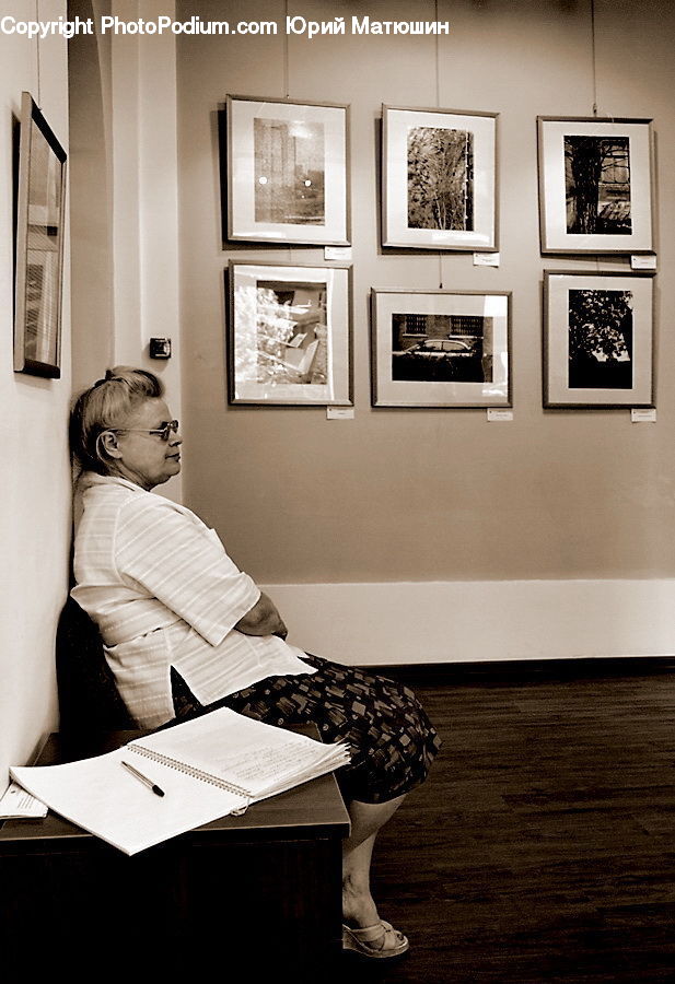 People, Person, Human, Art, Art Gallery, Furniture, Entertainment Center