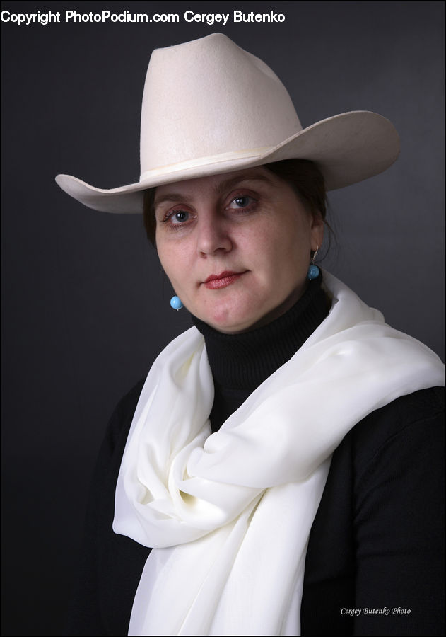 Cowboy Hat, Hat, Sun Hat, People, Person, Human, Portrait