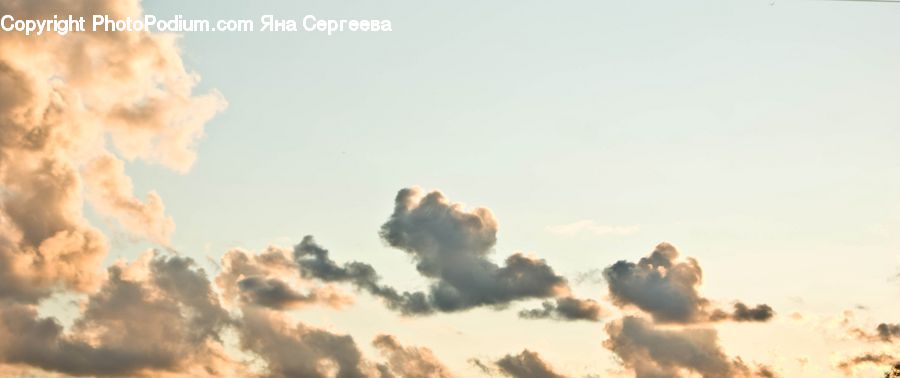 Smoke, Cloud, Cumulus, Sky, Azure Sky, Outdoors, Fog