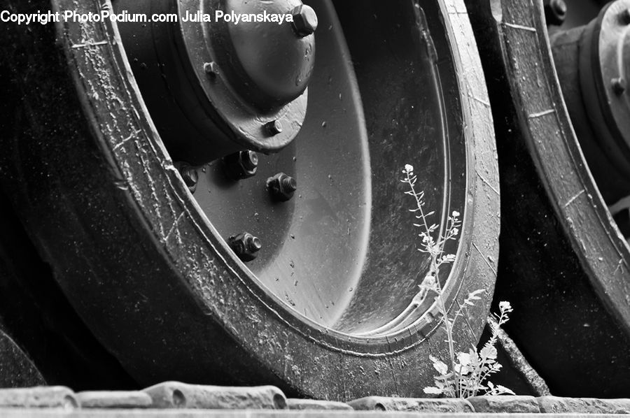 Tire, Machine, Spoke, Wheel