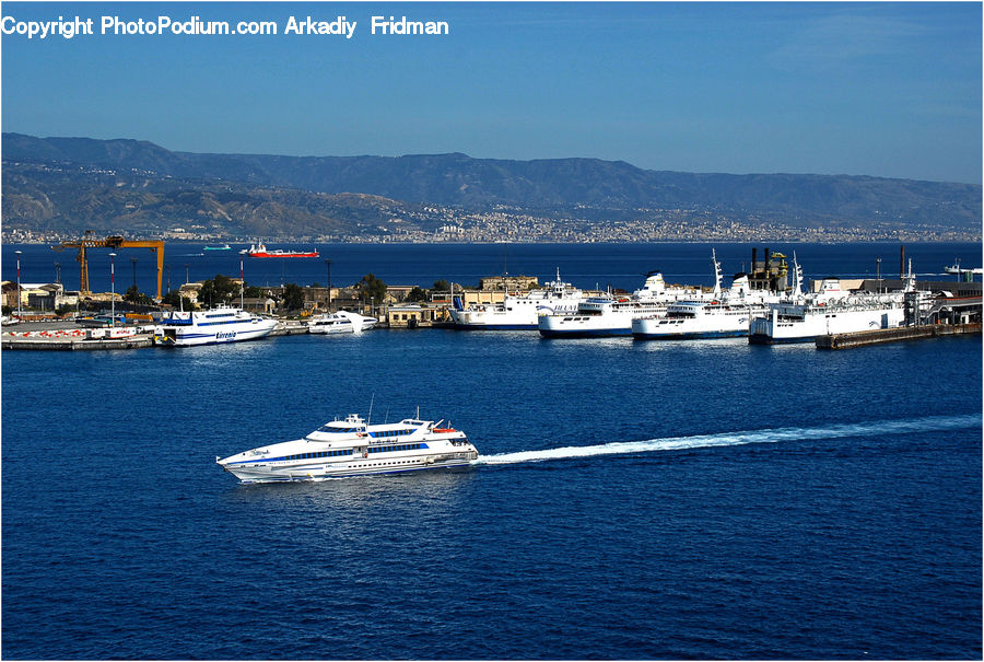Freighter, Ship, Vessel, Cruise Ship, Ocean Liner, Harbor, Port
