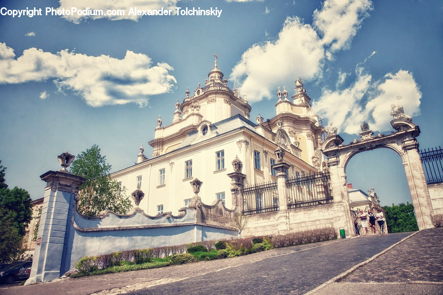 Architecture, Castle, Fort, Building, Housing, Villa, Monastery