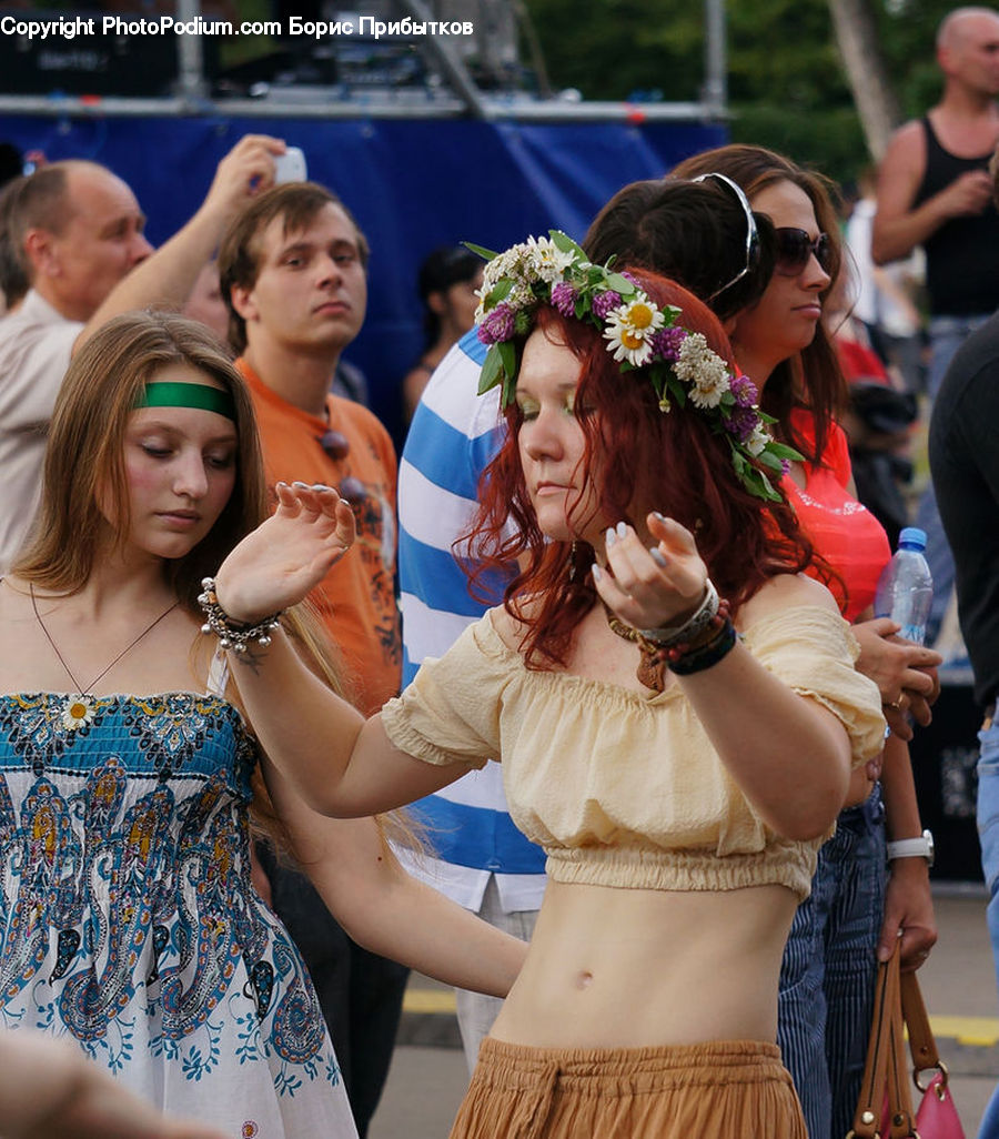 People, Person, Human, Hula, Plant, Potted Plant, Carnival