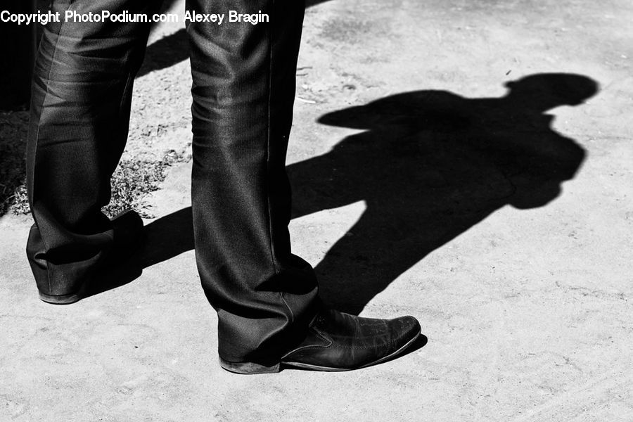 People, Person, Human, Boot, Shoe, Footwear, Silhouette