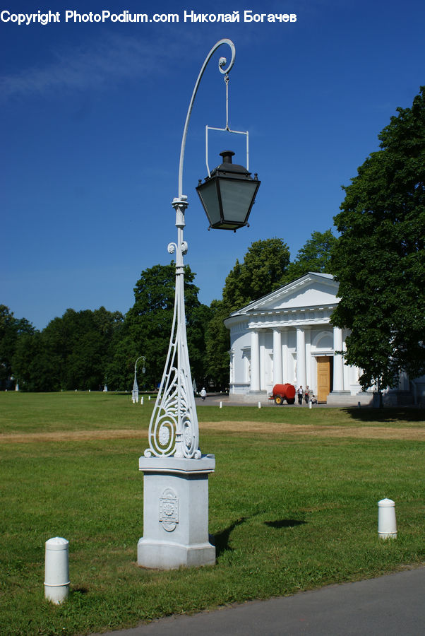 Plant, Potted Plant, Lamp Post, Pole, Monument, Art, Sculpture