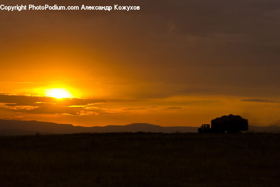 Sun, Dawn, Dusk, Red Sky, Sky, Sunrise, Sunset