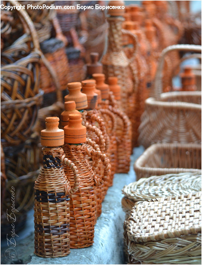 Basket, Knitting, Linen, Woven, Bean, Produce, Vegetable