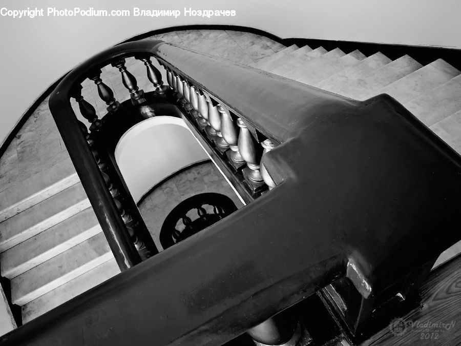 Banister, Handrail, Staircase