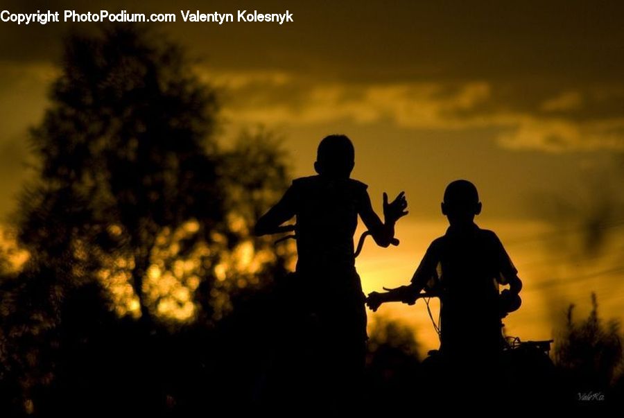 People, Person, Human, Silhouette, Astronomy, Leisure Activities