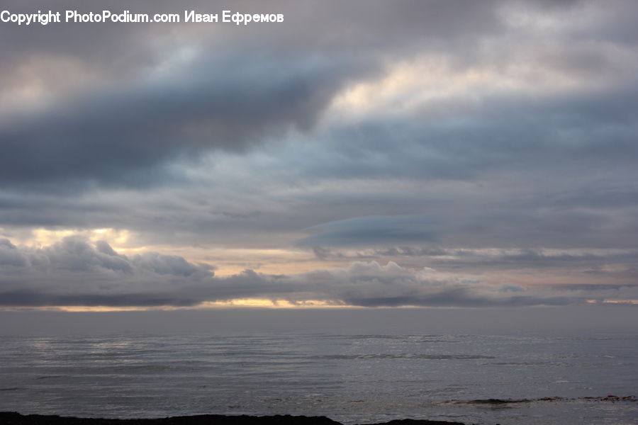 Azure Sky, Cloud, Outdoors, Sky, Cumulus, Beach, Coast