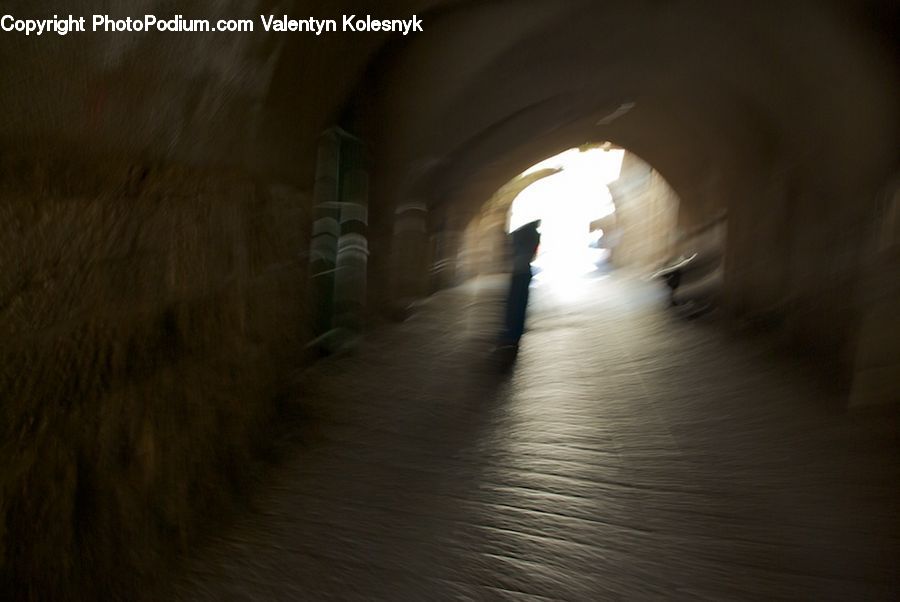 Tunnel, Crypt, Alley, Alleyway, Road, Street