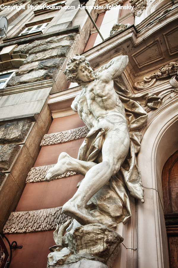 People, Person, Human, Arch, Art, Gargoyle, Statue