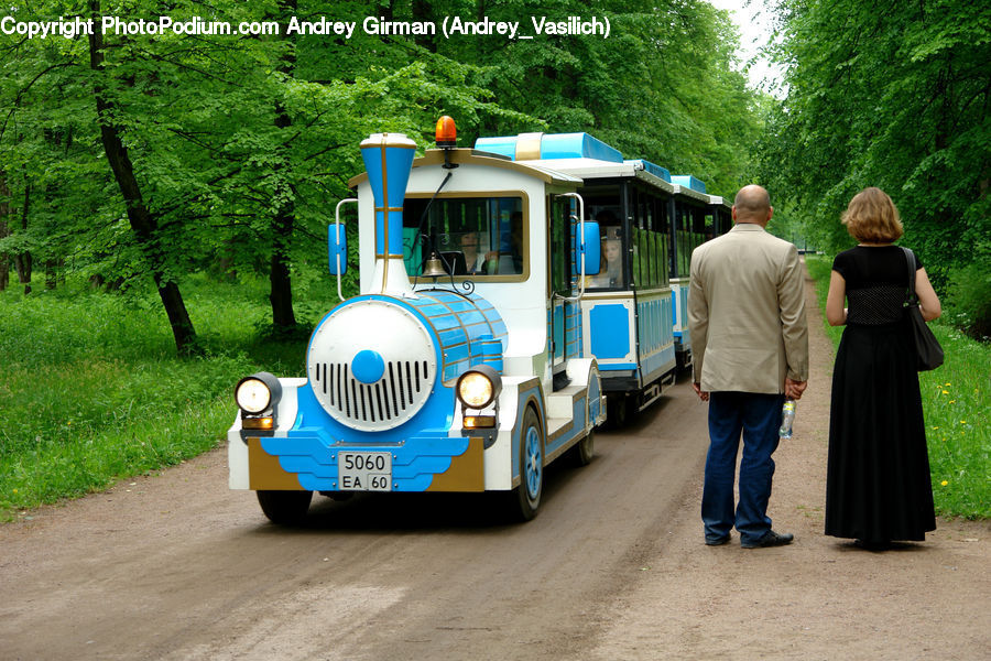 Human, People, Person, Back, Caravan, Van, Vehicle