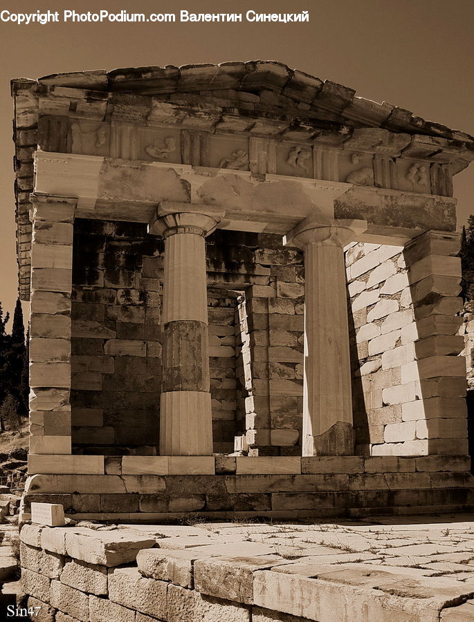 Architecture, Column, Parthenon, Temple, Worship, Ruins, Building