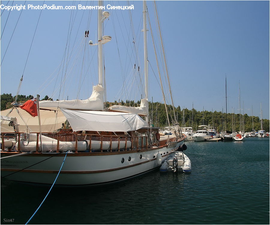 Boat, Watercraft, Yacht, Dinghy, Sailboat, Vessel, Harbor