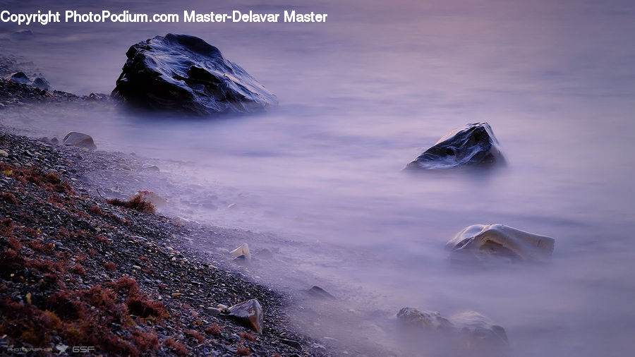 Outdoors, Sea, Sea Waves, Water, Dawn, Dusk, Sky