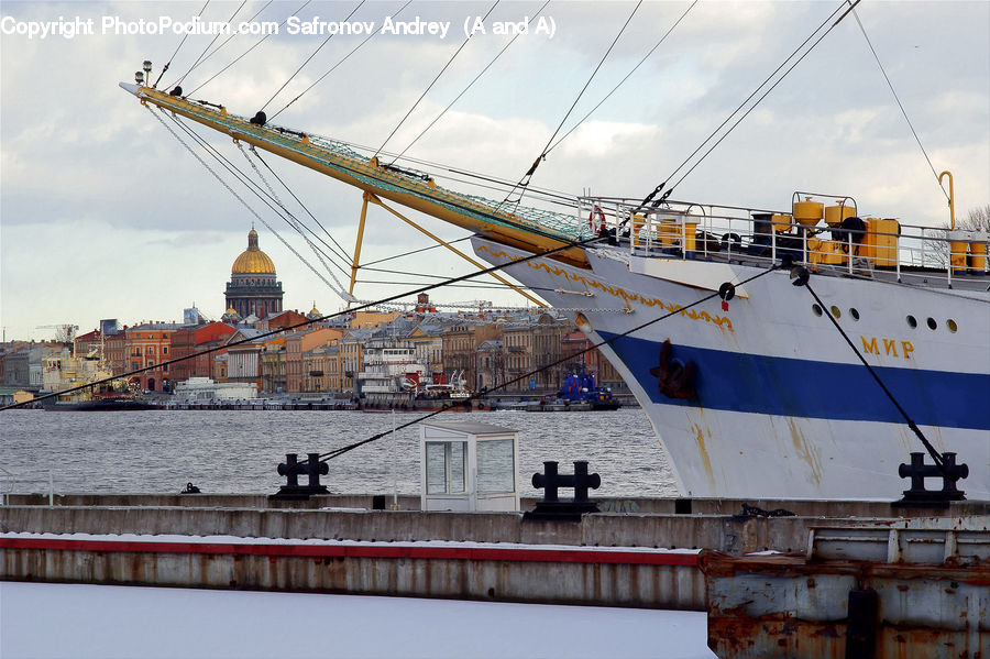 Ferry, Freighter, Ship, Tanker, Vessel, Waterfront, Dock