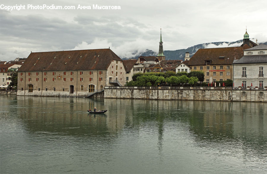 Castle, Ditch, Fort, Moat, Architecture, Spire, Steeple