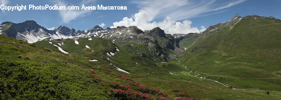 Alps, Crest, Mountain, Peak, Outdoors, Mountain Range, Nature