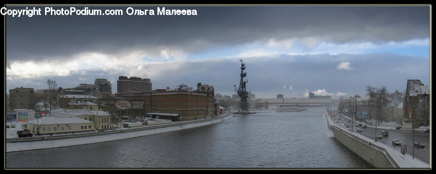 Dock, Port, Waterfront, City, Downtown, Urban, Building