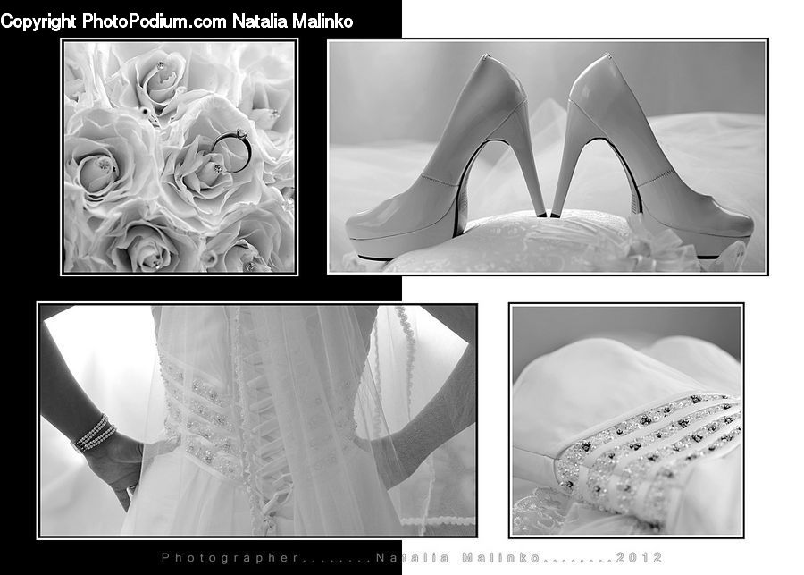 Collage, Poster, Footwear, High Heel, Shoe, Ct Scan, X-Ray