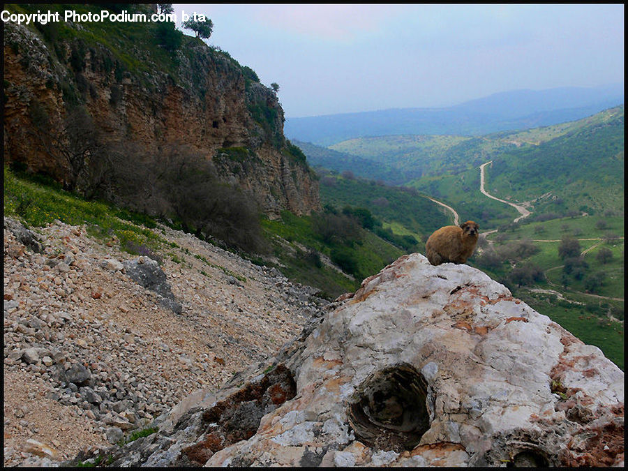 Hole, Cliff, Outdoors, Canyon, Valley, Rock, Dirt Road