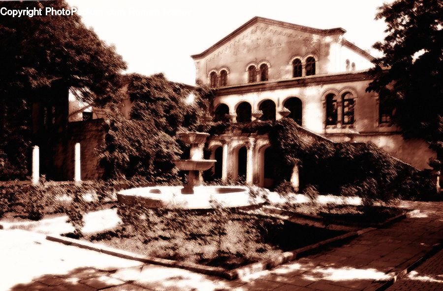 Arch, Architecture, Mansion, Ruins, Housing, Monastery, Bell Tower