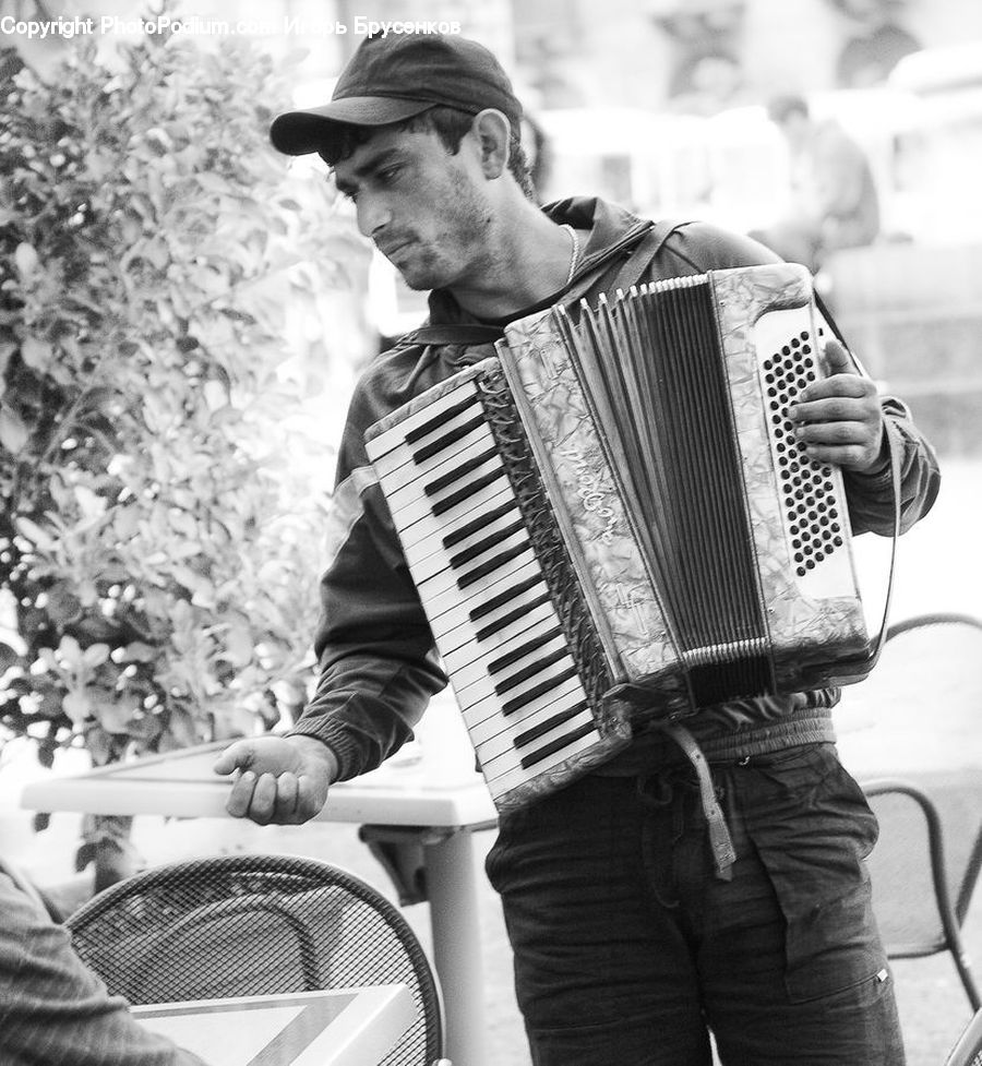 Human, People, Person, Accordion, Musical Instrument, Portrait