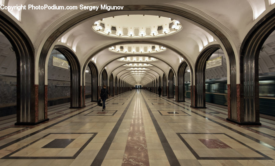 Path, Sidewalk, Walkway, Corridor, Aisle, Column, Pillar