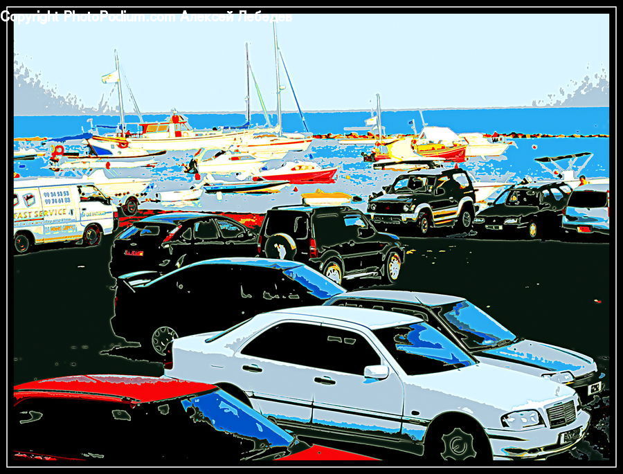 Boat, Watercraft, Automobile, Car, Vehicle, Car Show, Hot Rod