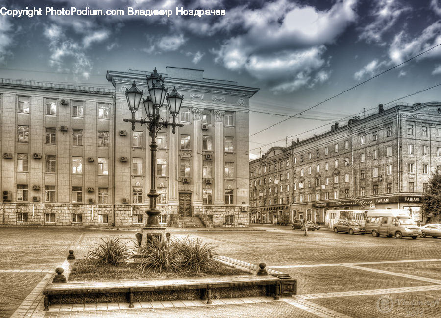 Architecture, Downtown, Plaza, Town Square, Parliament, Apartment Building, Building