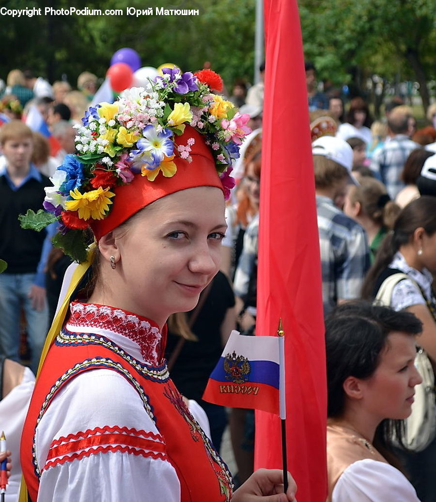 People, Person, Human, Plant, Potted Plant, Carnival, Crowd