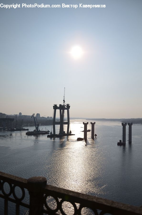 Boat, Watercraft, Barge, Dredger, Vessel, Railing, Dock